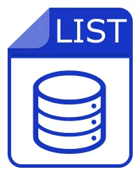 list файл - Geomview Object List Data