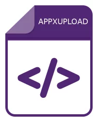File appxupload - Visual Studio Windows Application Upload Data