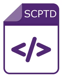 scptdファイル -  AppleScript Script Bundle