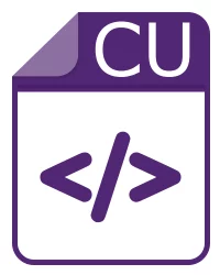 cu file - CUDA Source Code