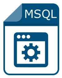 msqlファイル -  W3-MSQL Script