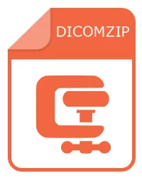 dicomzip fájl - Zipped DICOM Image