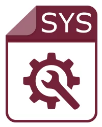 sys dosya - Windows System Configuration File