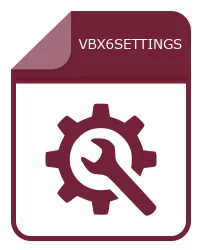 vbx6settingsファイル -  VirusBarrier X6 Settings