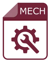 Fichier mech - Pro/MECHANICA Settings Data