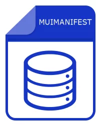muimanifestファイル -  Microsoft Windows MUI Manifest Data