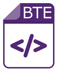 bte file - BTEWin Script