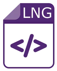 lng fájl - Lahey Fortran Language Data