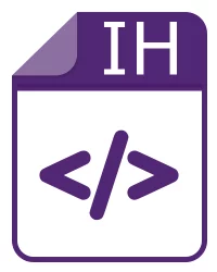 File ih - C++ Internal Header