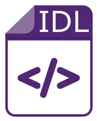 idl file - OMG CORBA Interface Definition Language File
