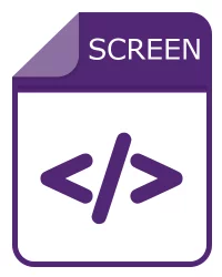 File screen - Indigo Studio Screen Data