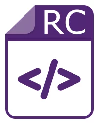 Fichier rc - Visual Studio Resource Script