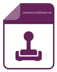 Fichier spidersolitairesave-ms - Microsoft Spider Solitaire Saved Game