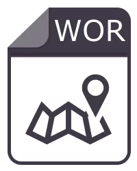 wor file - MapInfo Professional Workspace