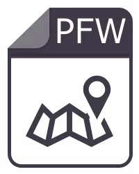 Fichier pfw - PNG World File