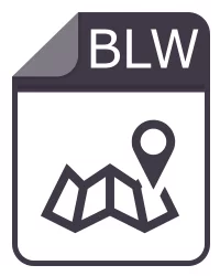 blw datei - ArcGIS BIL World File