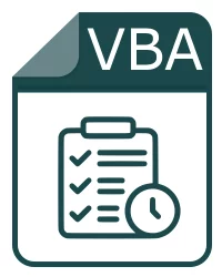 Fichier vba - Visual Basic for Applications Project